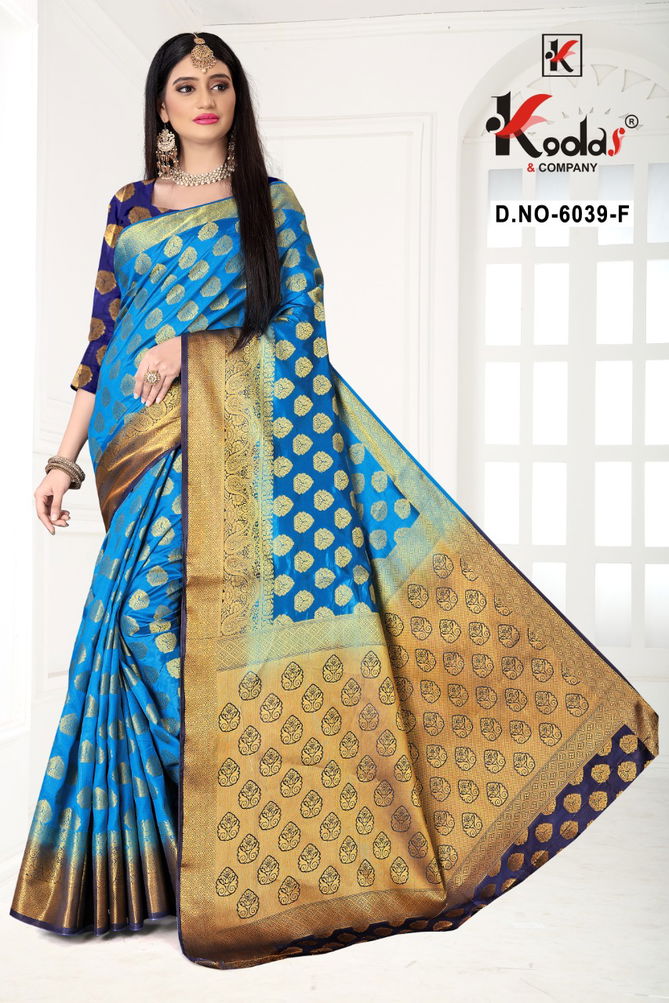 Myra-6039 Fancy Festive Wear Banglory Silk Latest Saree Collection
