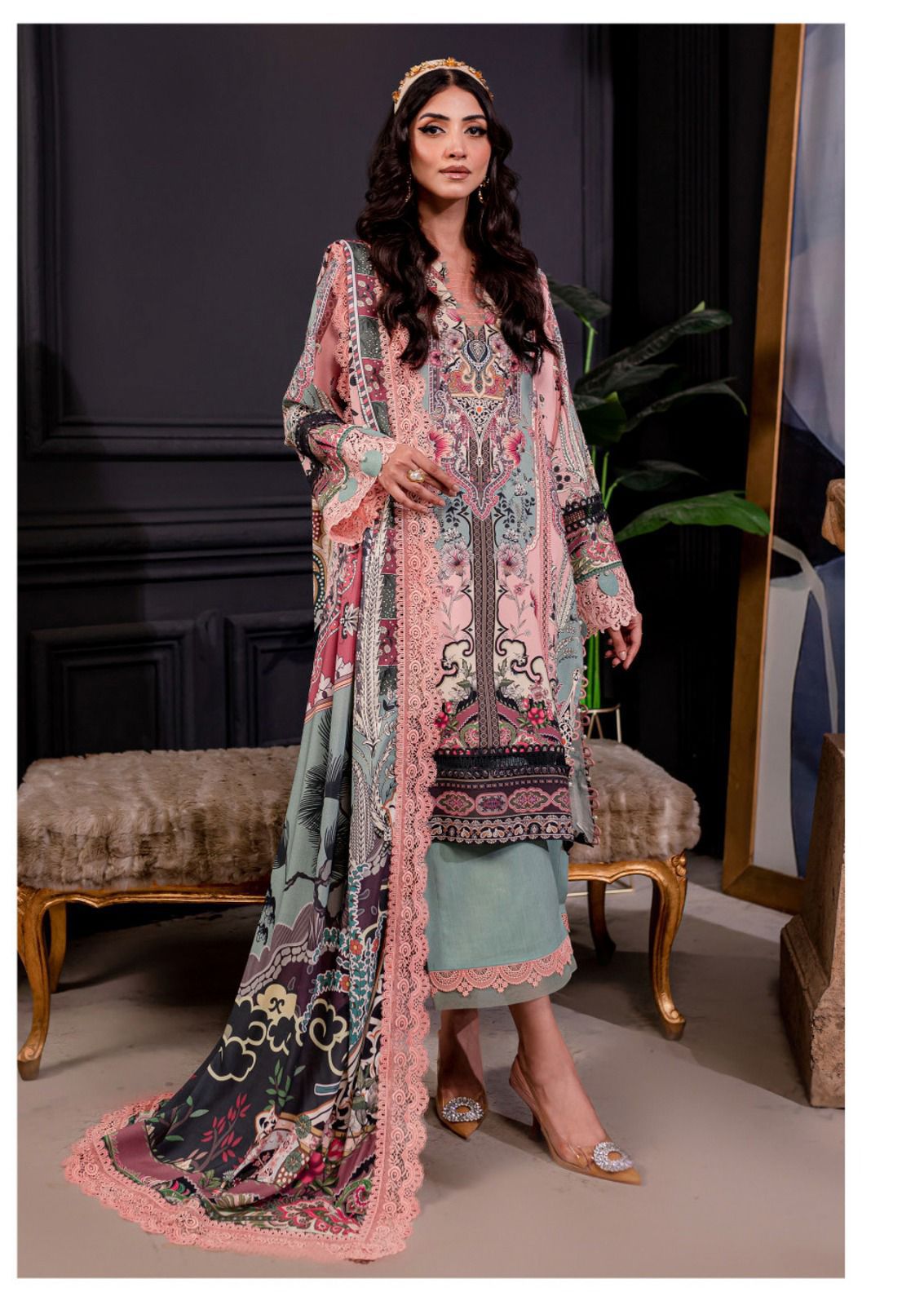 Azure Vol 1 By Hala Cotton Printed Pakistani Dress Material Orders In India