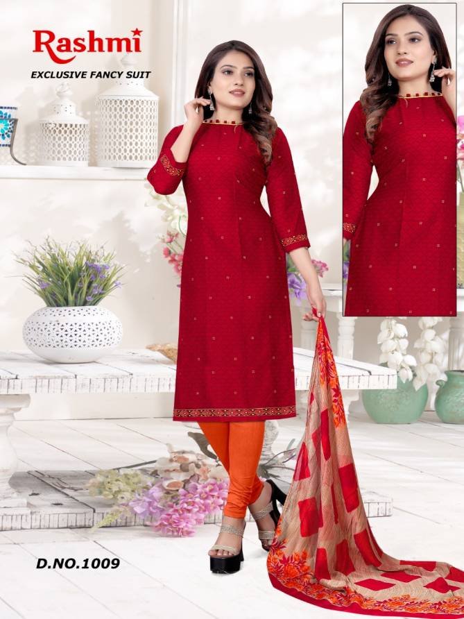 Amit Rashmi 14 Regular Wear Synthethic Printed Designer Dress Material Collection