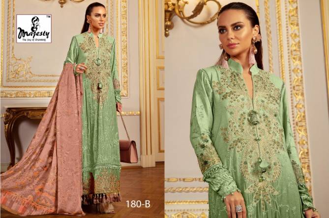 Majesty Maria Hit 13 Latest Heavy Designer Jam Cotton Pakistani Salwar Kameez Collection