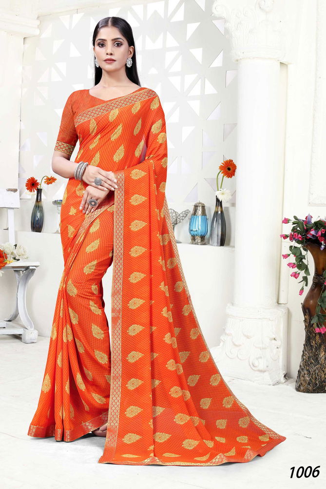  Tasvi Latest Fancy Designer Daily Wear Georgette Saree Collection