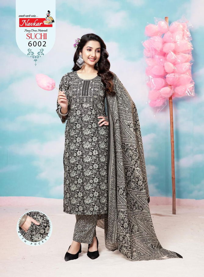 Suchi Vol 6 By Navkar Cambric Cotton Kurti With Bottom Dupatta Orders In India