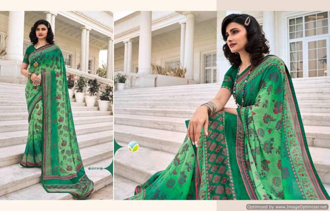Vinay Sheesha Starwalk 64 Georgette Regular Wear Printed Designer Saree Collection
