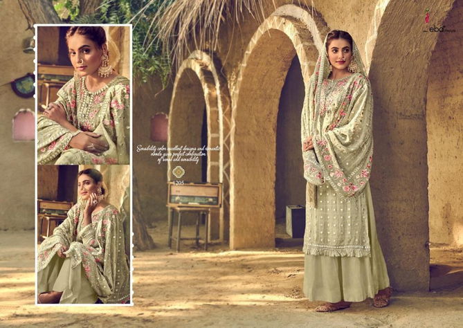 Eba Sartaj Dress Material Latest Heavy Designer Wedding Wear Heavy Worked Salwar Suits Collection