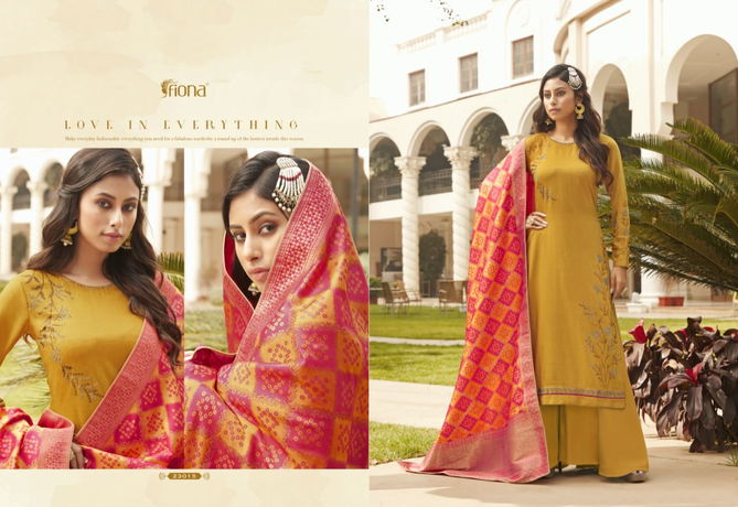 Fiona Bandhej 2 Designer Latest Casual Wear Silk Top With Bottom And Badhani & Patola Dupatta Salwar Suits Collection