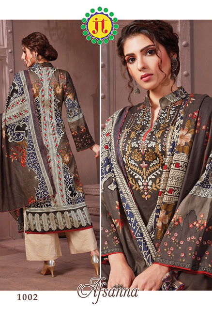 Jt Afsana Latest Fancy Designer Regular Casual Wear Printed Cotton Dress Material Collection
