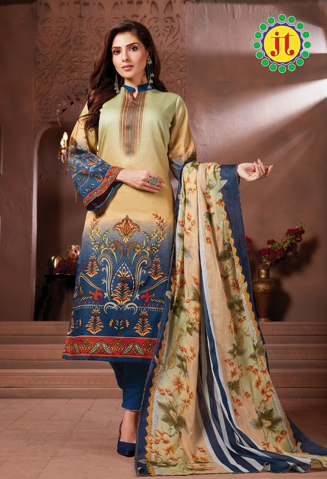 Jt Afsana Latest Fancy Designer Regular Casual Wear Printed Cotton Dress Material Collection
