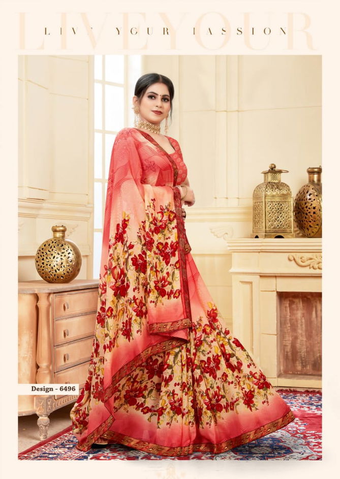 Dilnashee 22 Rennial Latest fancy Designer Regular Wear Printed Saree Collection
