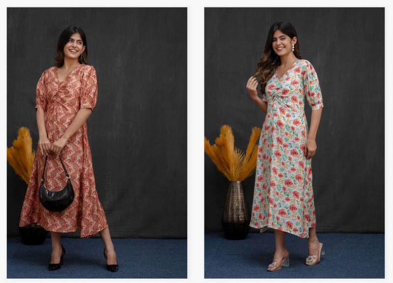 Stylee Girl 9 Printed Maslin Casual Wear Kurtis Manufacturers