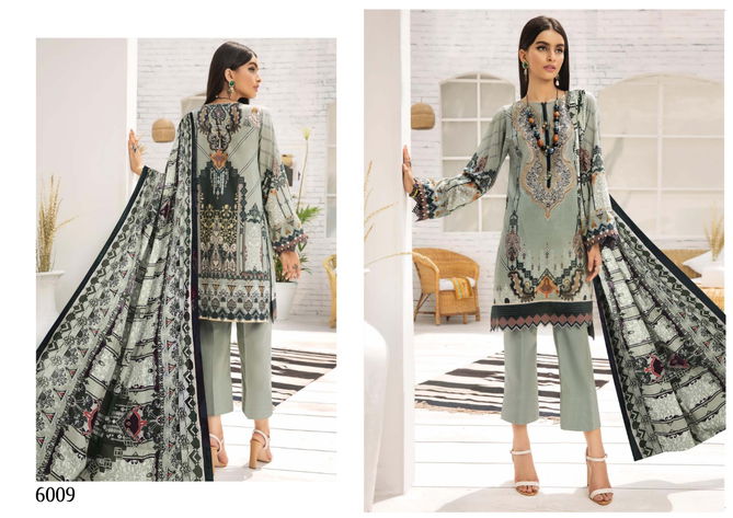 Iris 6 Latest Designer Printed Casual Wear Cotton Dress Material Karachi Dress Material Collection