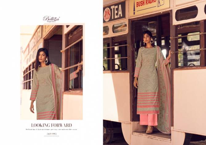 Belliza Nazrana 10 Ethnic Wear Designer Cotton Printed Dress Material Collection
