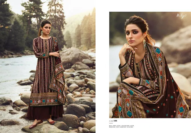 Nitya Velvet Vol 1 Latest Designer Full Printed Stylish Dress Material Collection 