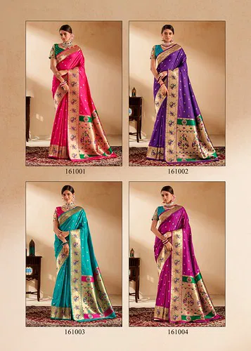 Panihari By Rajpath Paithani Silk Wedding Wear Saree Wholesale In India