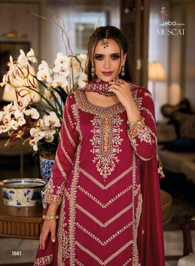 Muscat By Eba Wedding Wear Heavy Readymade Suits Exporters In India