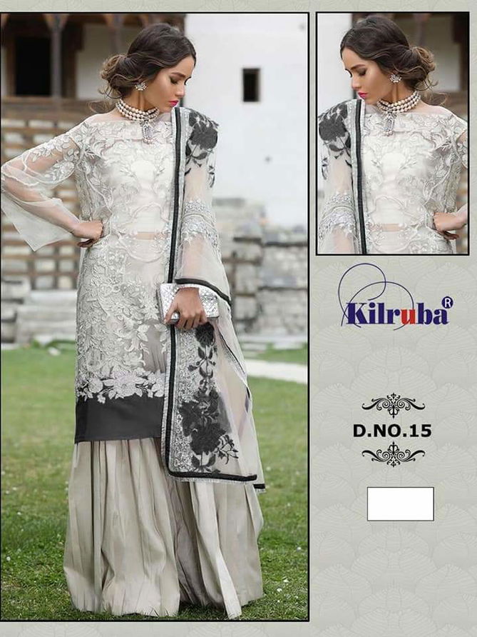 Kilruba Hit Latest Heavy Worked Colours Heavy Worked Net Festive Wear Designer Salwar Suit Collection 