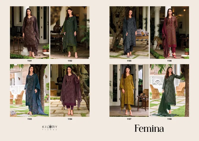 Femina By Kilory Viscose Modal Silk Salwar Kameez Exporters In India