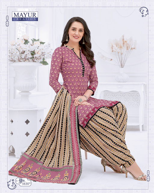 Mayur Khushi 56 Latest fancy Designer Regular Casual Wear Pure Cotton Dress Material Collection
