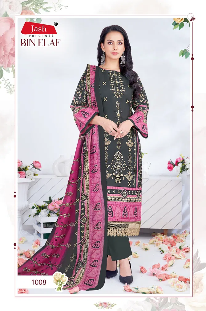 Bin Elaf Vol 1 By Jash Cotton Dress Material Exporters In India