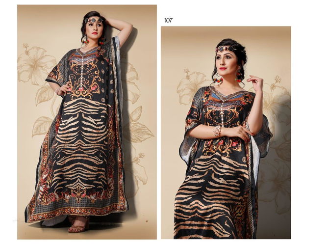 Jugnii Gazal Vol-18 Latest Exclusive Collection Digital Printed Kaftans