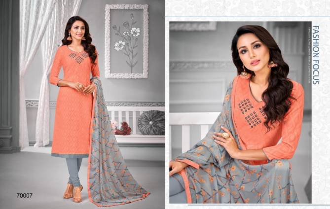 Kapil Daairy Don Vol 24 Latest Designer Daily Wear Dress Material With Chiffon Printed Dupatta