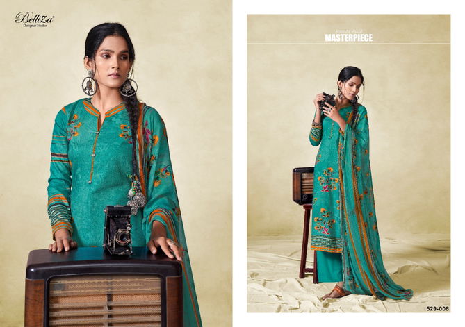 Belliza Richa Latest Fancy casual Wear Pure Original Rayon Digital Printed Designer Dress Material Collection
