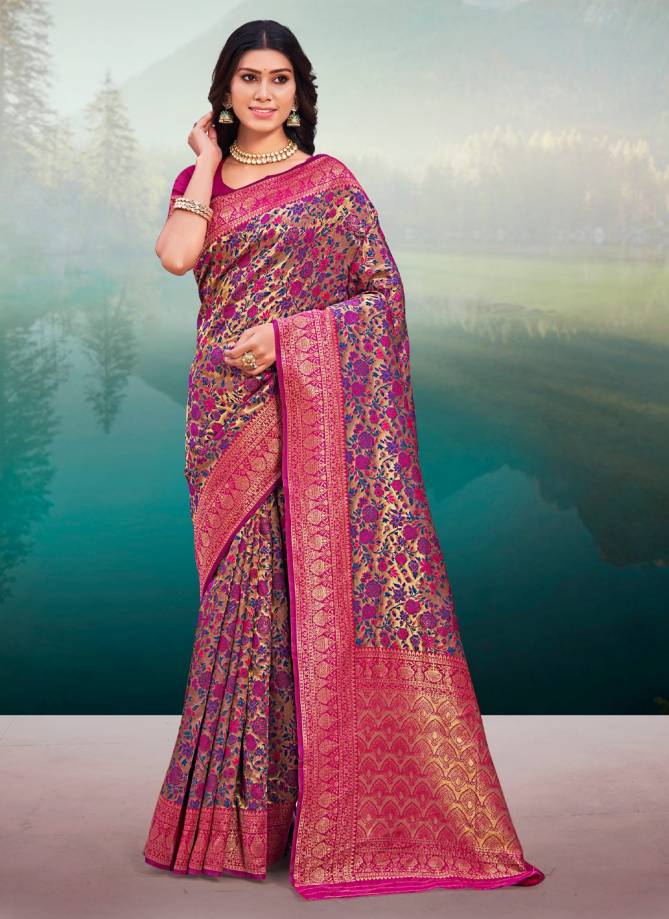 Sonpari Silk Occasion Wear Wholesale Banarasi Silk Sarees - The Ethnic ...