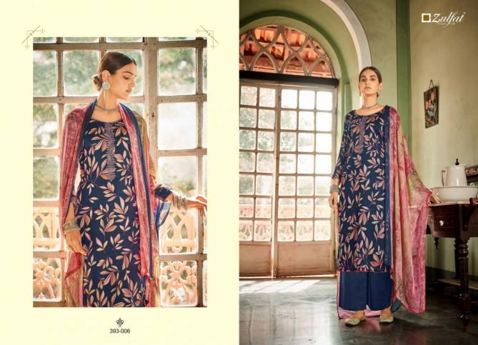 Zulfat Pankhudi Latest Fancy Casual Wear Designer Jam Cotton Dress Material