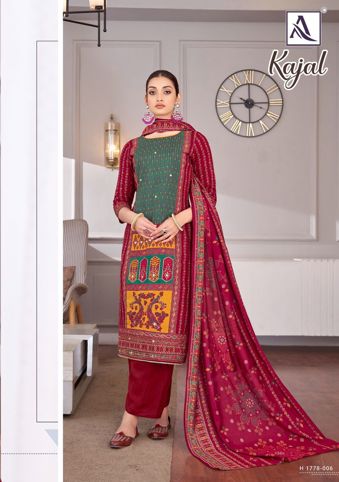 Kajal By Alok Suit Viscose Reyon Dress Material Wholesalers In Delhi