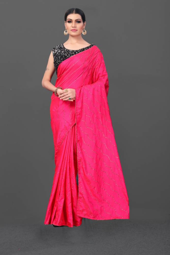 Meera 13 Fancy Party Wear Designer Silk Sarees Collection

