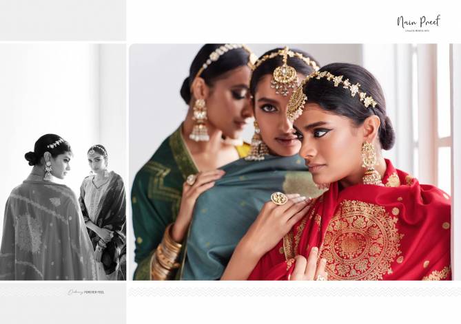 Mumtaz Art Nainpreet Mastani Premium Silk Designer Salwar Suit Catalog