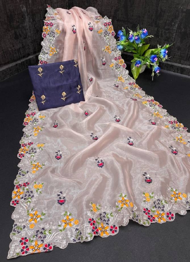 Maahi 45 Latest Designer Party Wear Organza Silk Saree Collection