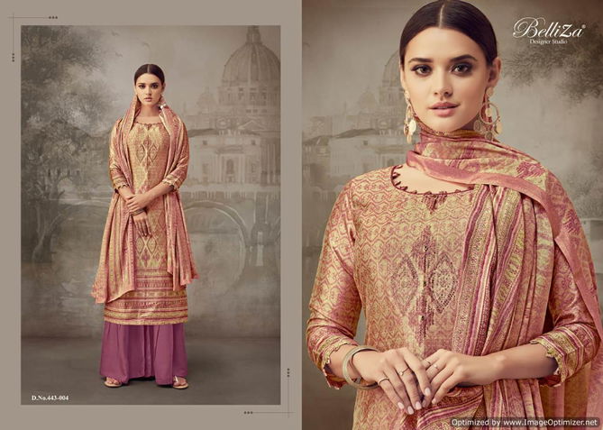 Beliza Cosmic Latest Designer Plazzo Salwar Suit Pattern Pure Silk Dress Material Collection With Pure Chinon Box Pallu Digital Print Dupatta