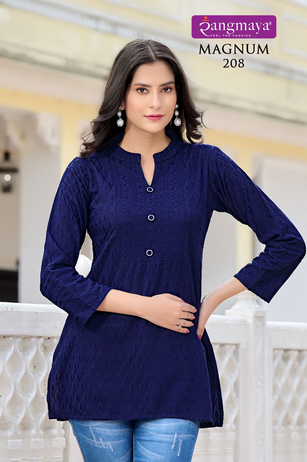 Magnum 2 By Rangmaya Tunic Ladies Top Suppliers In India