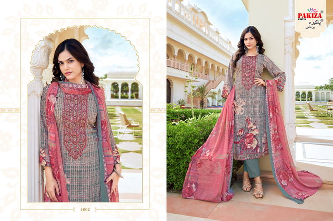 Arwah Vol 46 By Pakiza Royal Crepe Dress Material Orders In India