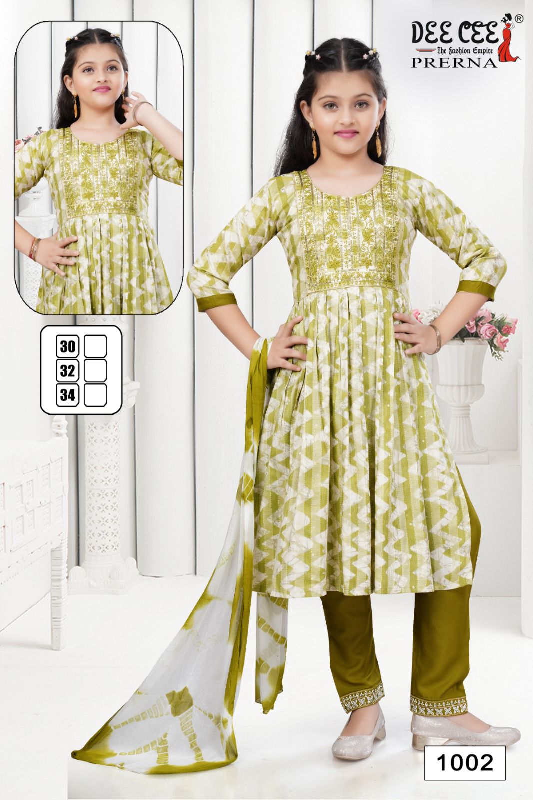 Prerna By Deecee Kids Girl Wear Kurti With Bottom Dupatta Orders In India