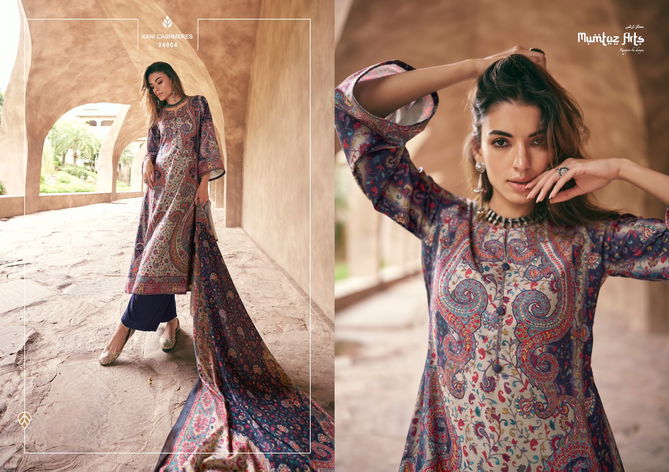 Kani Cashmeres By Mumtaz Arts 74001 To 74007 Salwar Kameez Wholesalers In Delhi