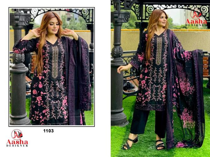 Aasha Riwayat Premium Cotton Pakistani Suits Suppliers In India