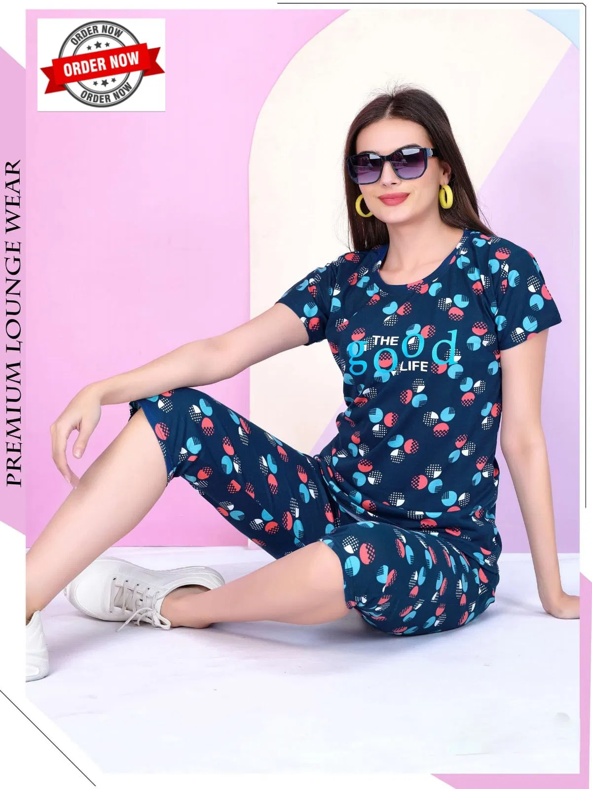 Summer Special Capri Vol Dn 2616 Printed Night Suits Collection