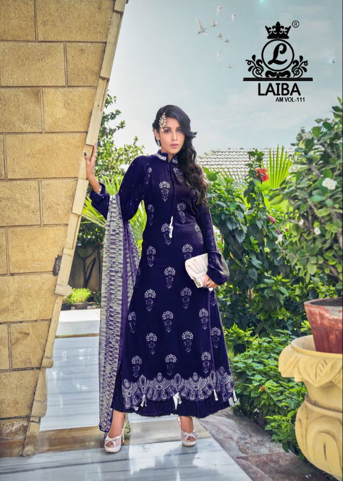 Laiba The Designer Studio Am 111 Heavy Designer Wedding Wear Ready Made Collection