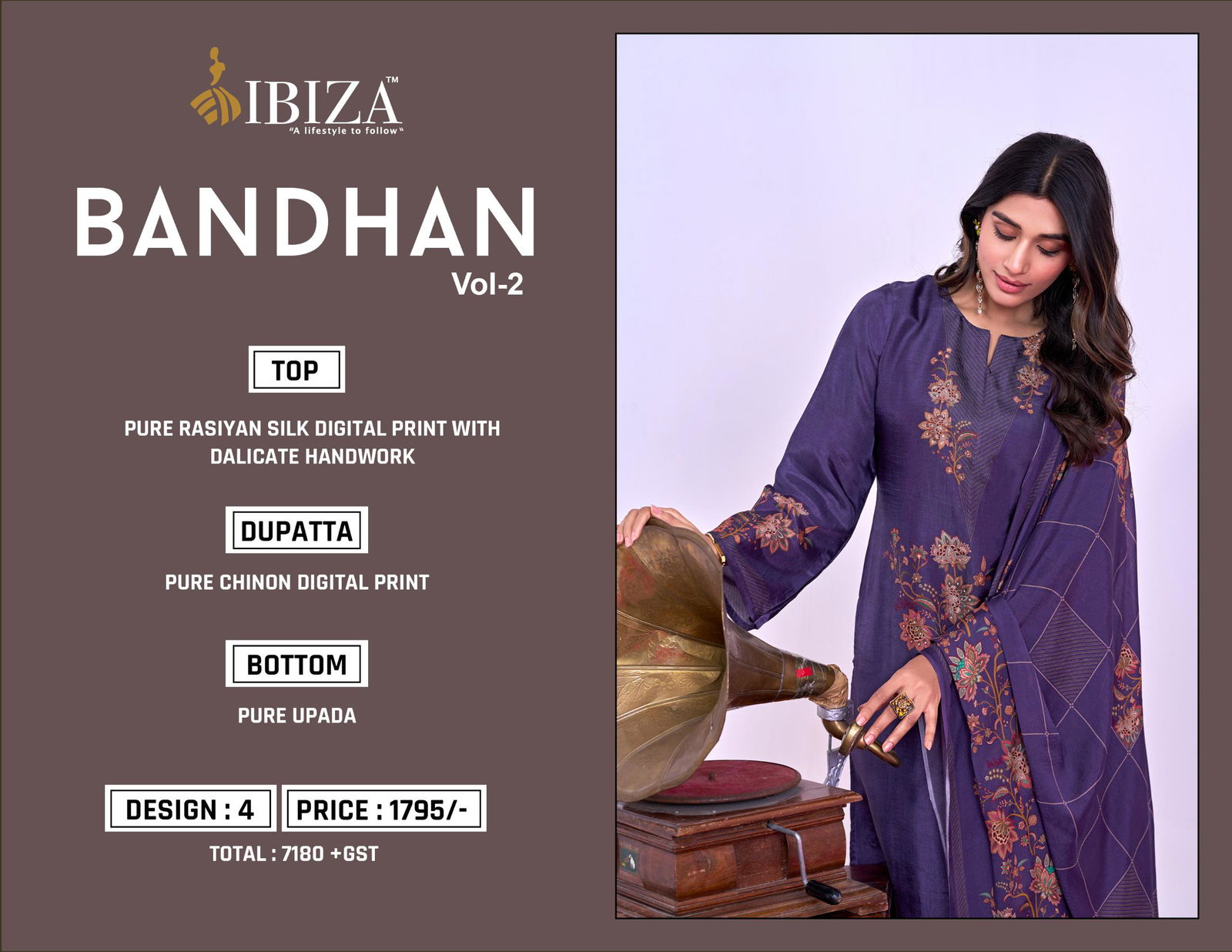 Bandhan Vol 2 By Ibiza Digital Printed Designer Salwar Kameez Wholesale Online