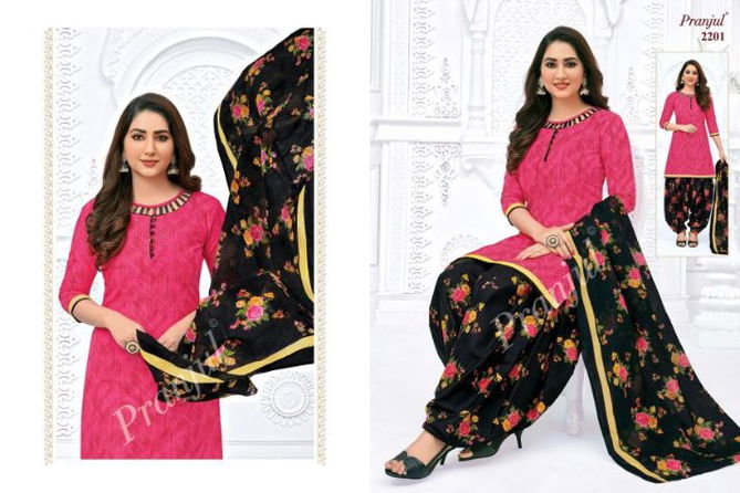 Pranjul Priyanshi 22 Casual Daily Wear Cotton Printed Dress Material Collection