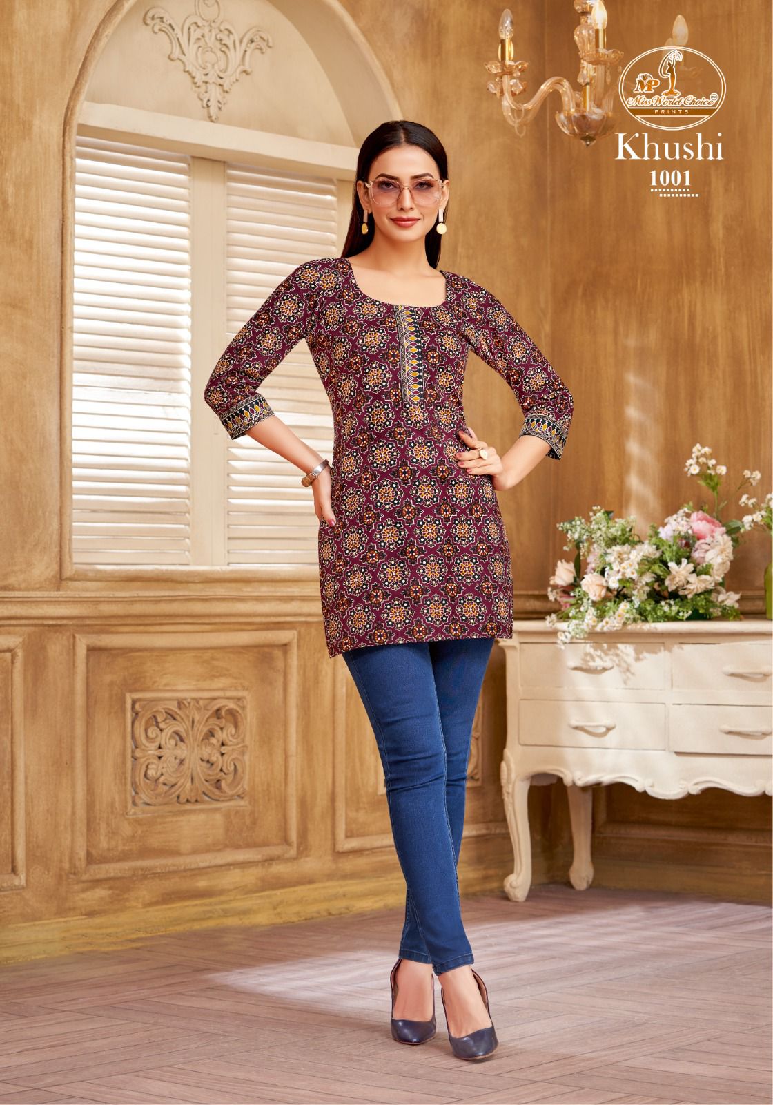 Khushi Vol 1 By Miss World Cotton Wholesale Ladies Top Suppliers In Mumbai