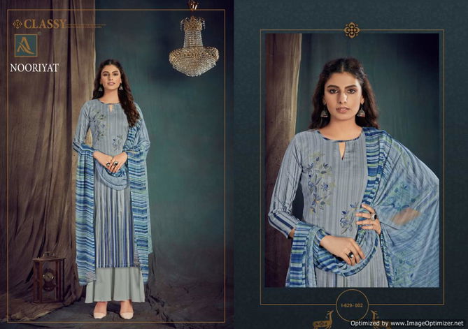 Alok Nooriyat Latest Designer Casual Wear Pure Jam Cotton Printed Dress Material Collection