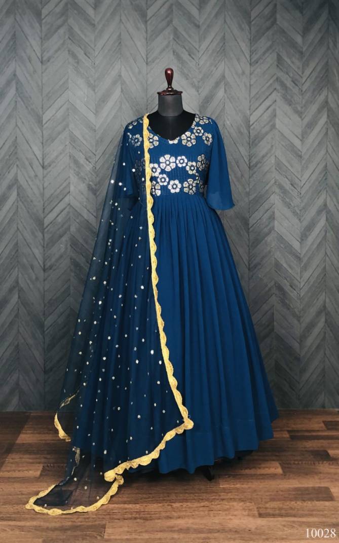 Estaa 9 Wedding Wear Wholesale Gown With Dupatta Collection