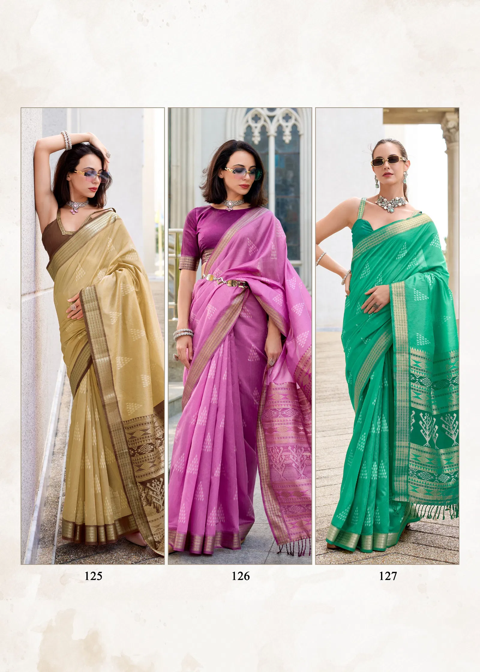 Egypt By Rajpath Rayon Silk Saree Exporters In India