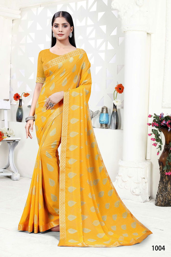  Tasvi Latest Fancy Designer Daily Wear Georgette Saree Collection