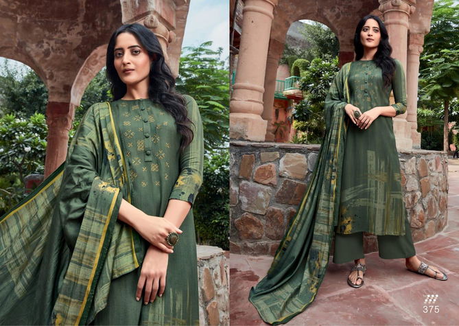 S-NIRUKTH HEER HIT DESIGNS Latest Fancy Festive Wear Cotton Satin With Embroidery Salwar Suit Collection