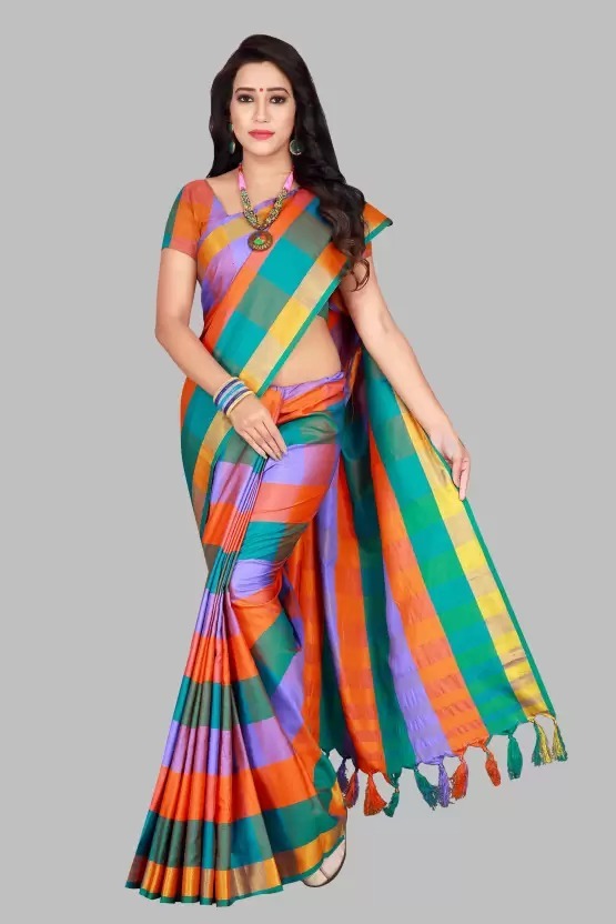 Buy Designer Printed Casual Sarees Online Shopping,Daily & Office Wear  Sarees Collection: Peach