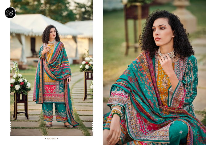 Shaheen Vol 3 By Belliza Viscose Rayon Digital Printed Dress Material Online Wholesale