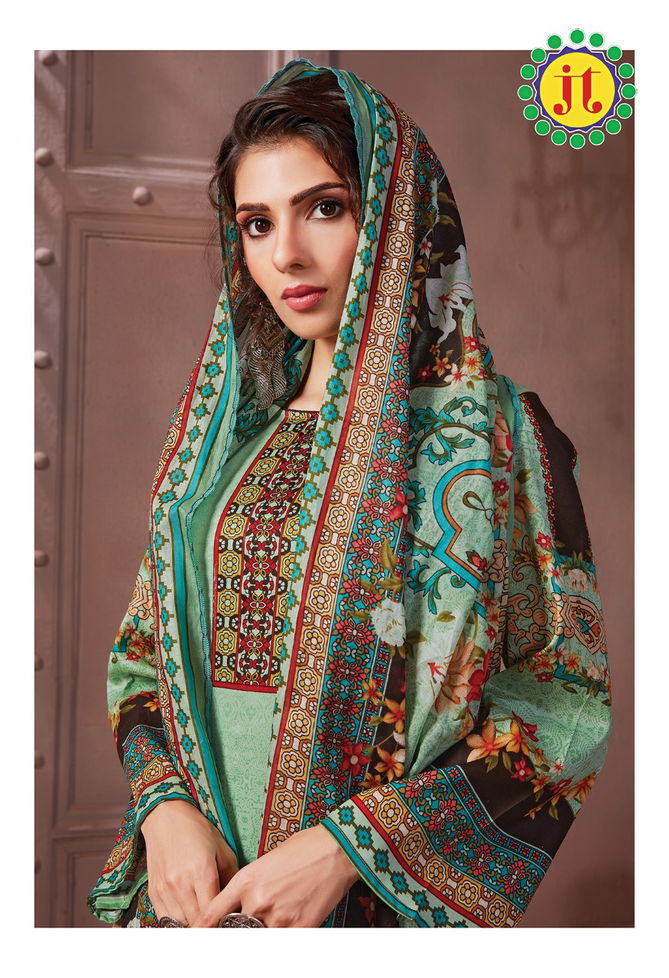 Jt Afsana Latest Fancy Designer Regular Casual Wear Printed Cotton Dress Material Collection
